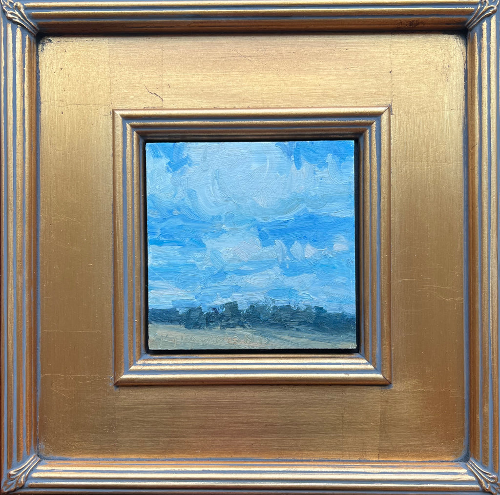 Clouds Over Field - original
