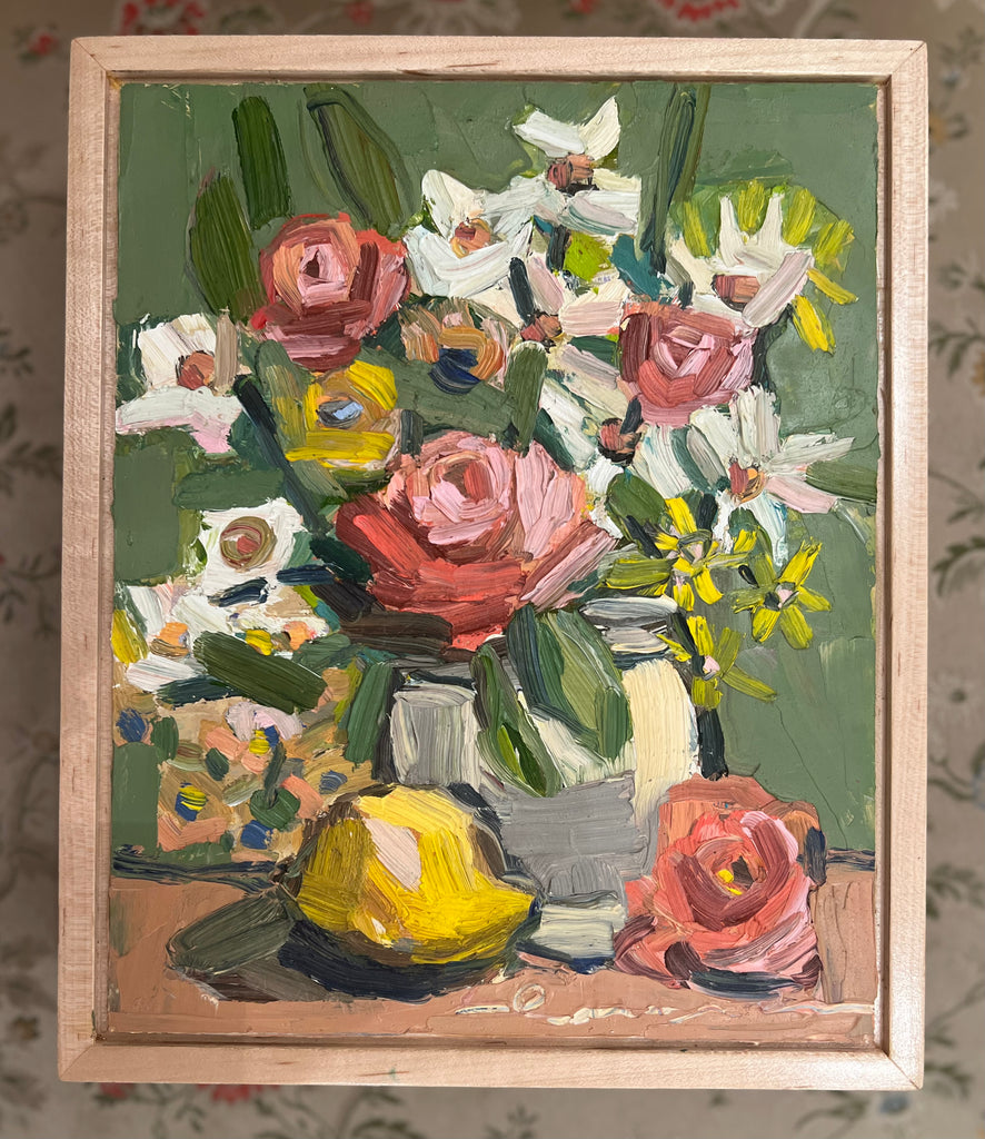 Lemon & Valley Roses - original