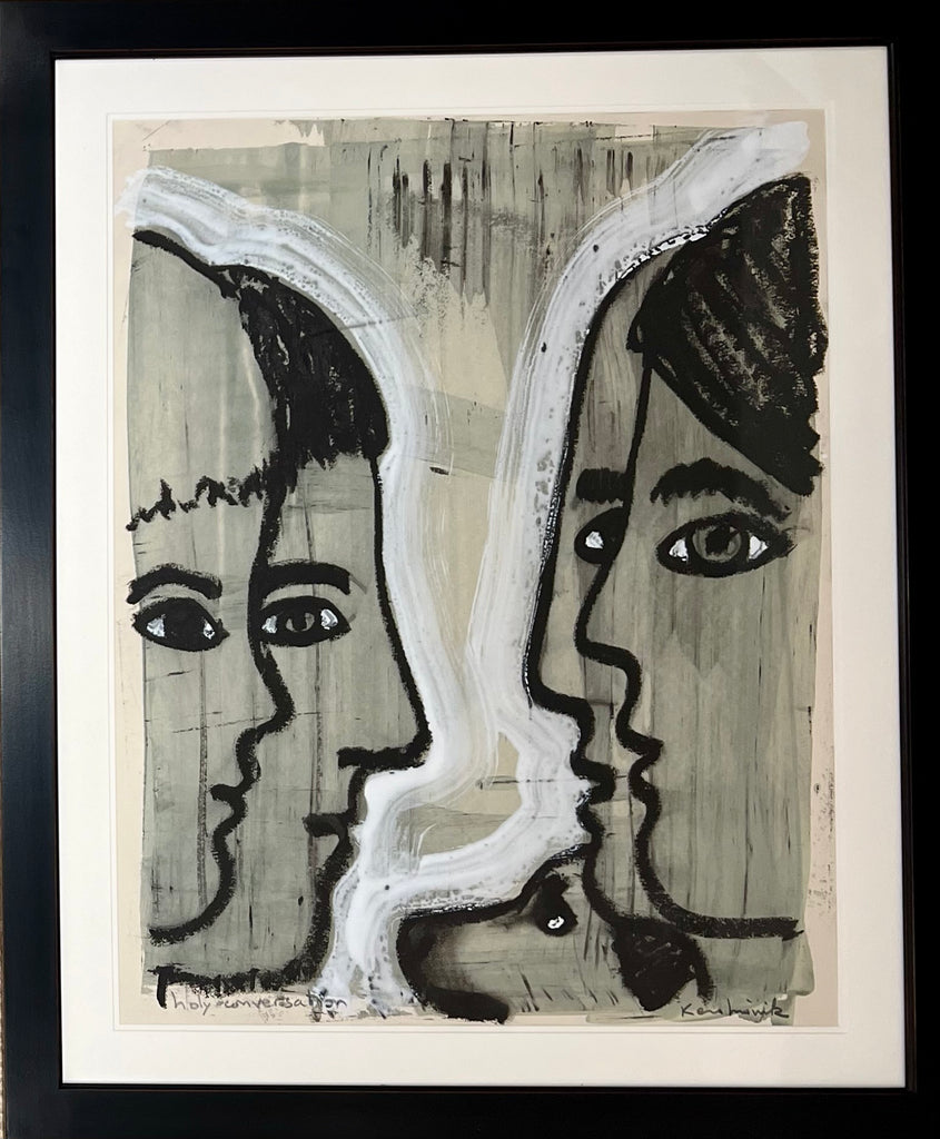 holy conversation - drawing