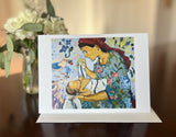She Wrapped Him in Swaddling Clothes - cards