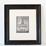 Nauvoo Temple - relief print