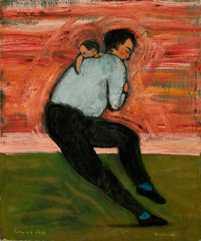 Father and child - original