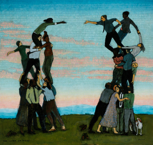 THE WORK OF MANY - giclee