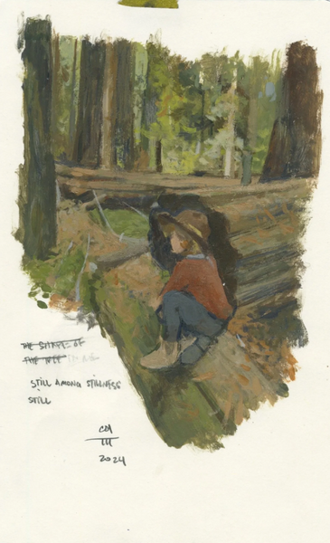 Still Among Stillness Still - original