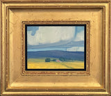 Farmhouse under Gathering Clouds - original