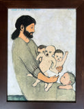 Jesus and the angry babies - print