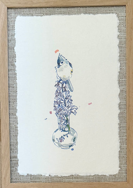 Looking upon Lilacs