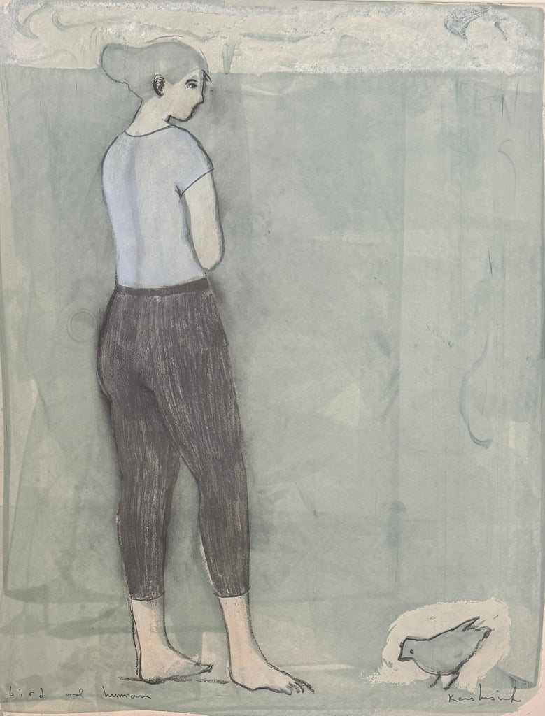 bird and human - original