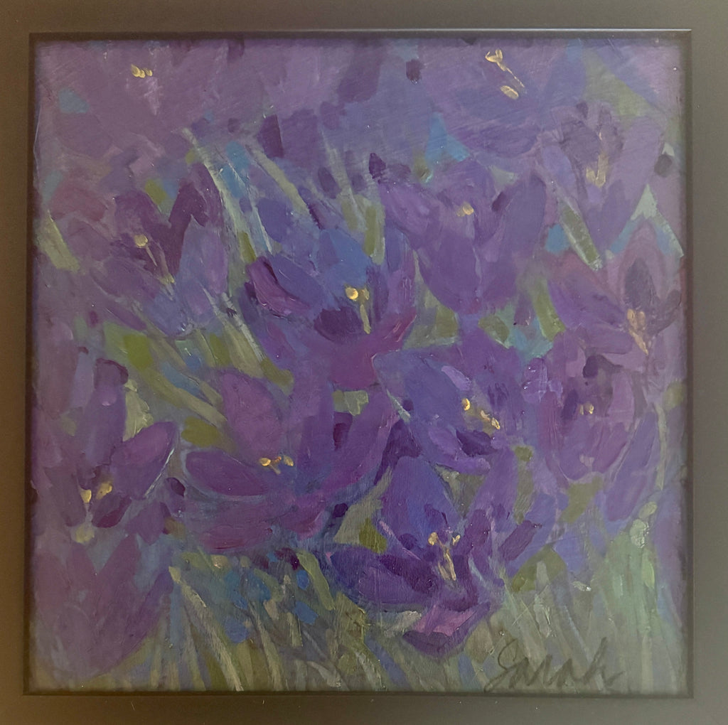 Purple Tulips - original