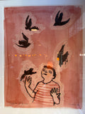 Juggler of birds (2) - original