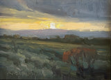 Last Light over the Brush - original