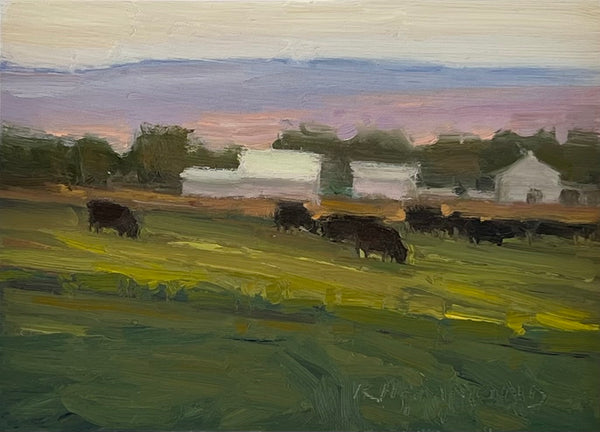 Sunrise on the Farm - original