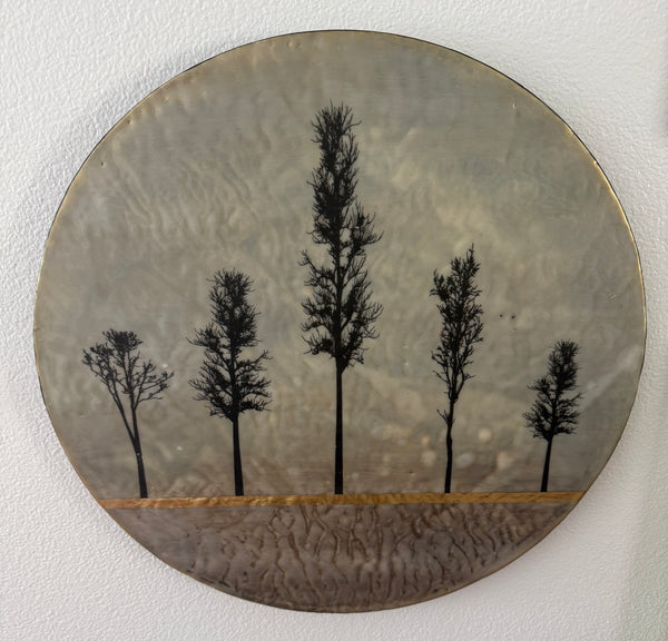 Untitled 18" circle - original