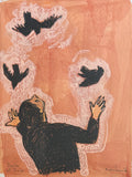 Juggler of birds - original