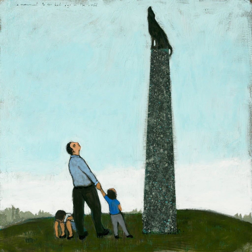 A monument to the best dog in the world- giclee