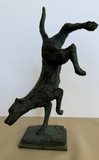 Dancing dog - sculpture