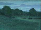 Cows at Twilight - original
