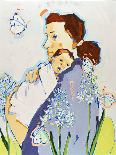 Mary Kept All These Things and Pondered Them in Her Heart - print