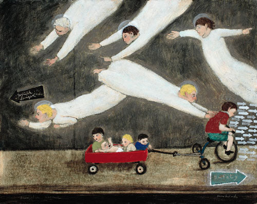 Dramatic Rescue - giclee
