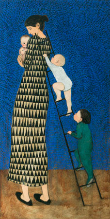 climbing mother - giclee