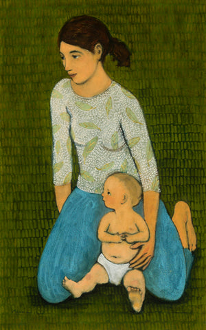 Mother and child - giclee