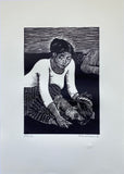 Abish - relief print