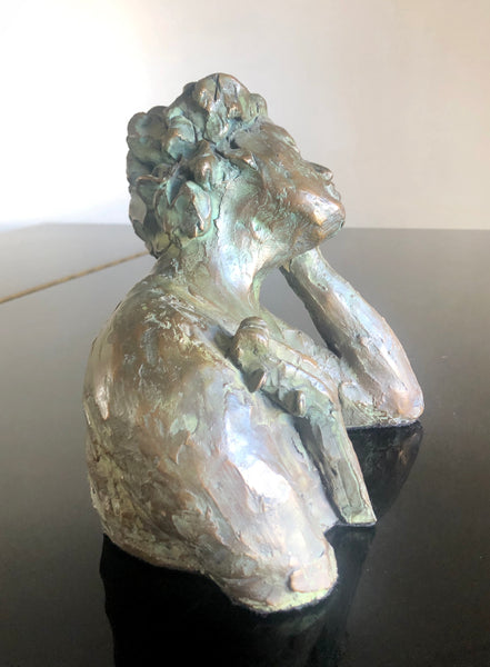 Sleeping Musician - sculpture