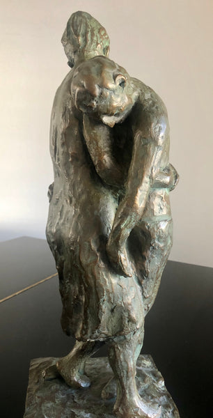 The rescue - sculpture