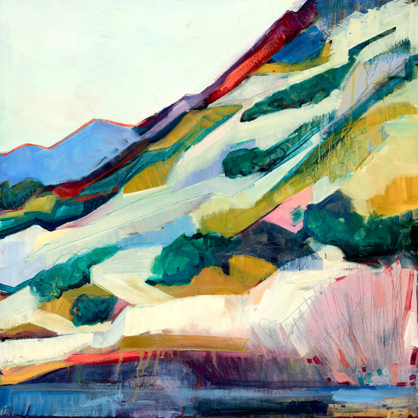 Fire on the Ridgeline - giclee