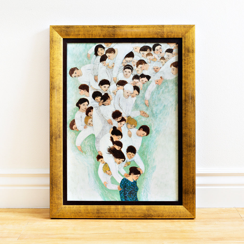 She will find what is lost, by Brian Kershisnik (giclee print) New