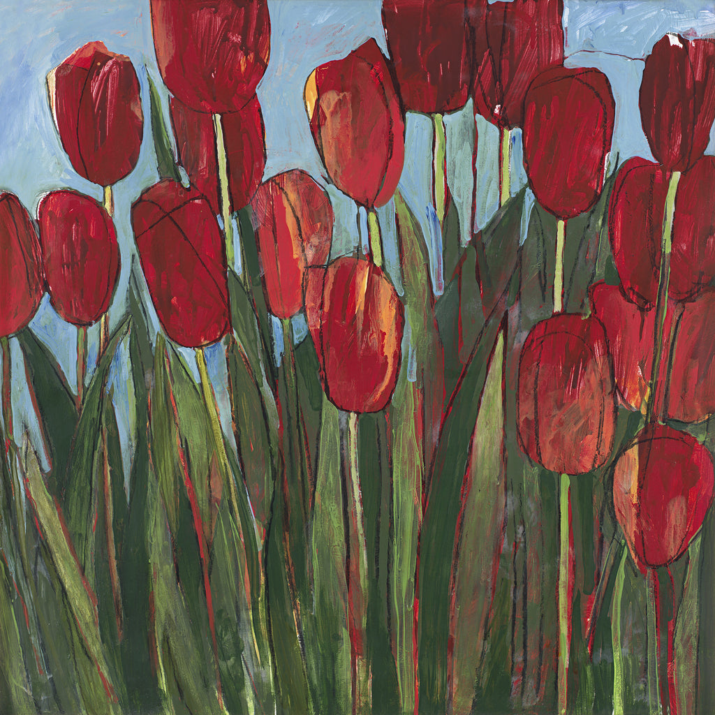Red Tulips - giclee